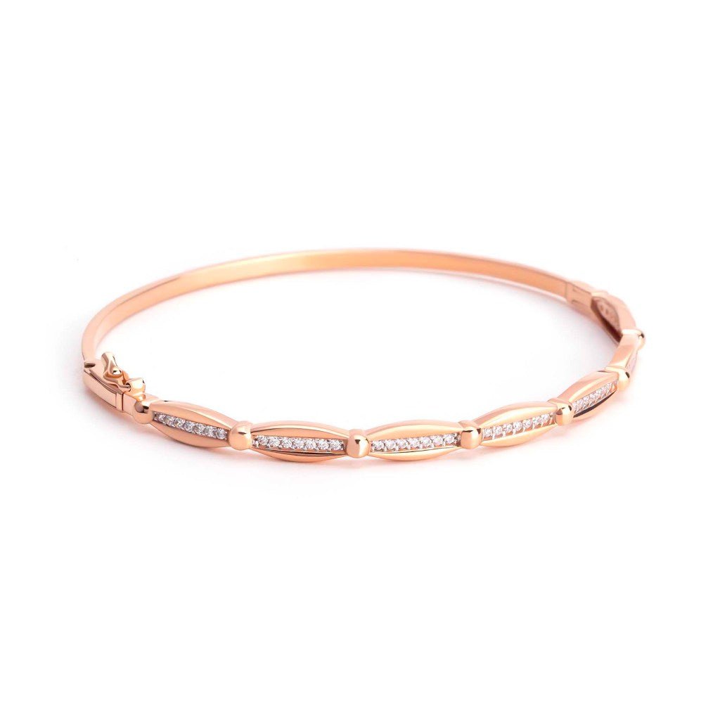 Gelang Emas 7k - Asa Gold Bangle - Dotsy Collection - Juene Jewelry - Juene