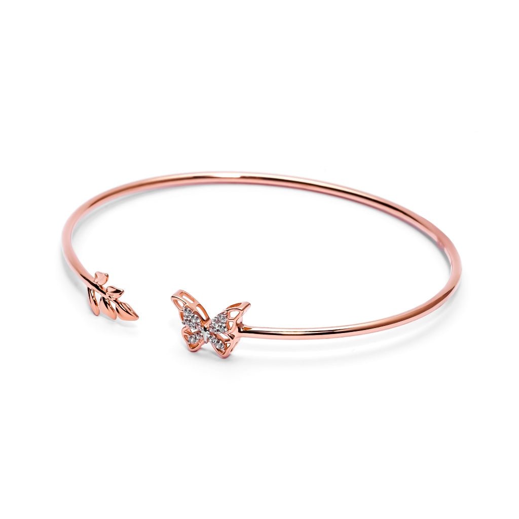 Gelang Emas 7k - Camila Gold Bangle - Garden Collection - Juene Jewelry - Juene