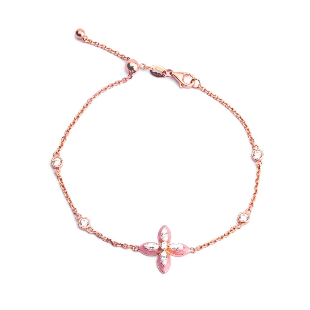 Gelang Emas 7k - Disa Gold Bracelet - Charlotte Collection - Juene Jewelry - Juene