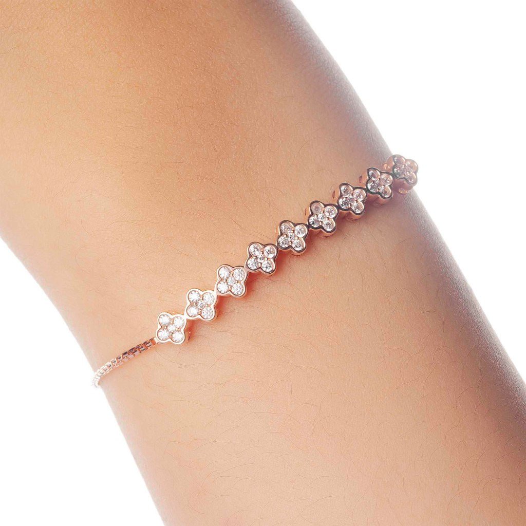 Gelang Emas 7k - Elea Gold Bracelet - Adorn Collection - Juene Jewelry - Juene