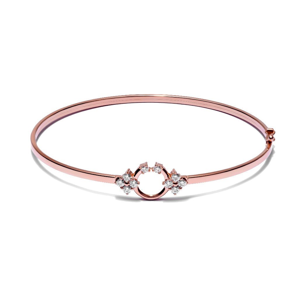 Gelang Emas 7k - Gina Gold Bangle - Armore Collection - Juene Jewelry - Juene