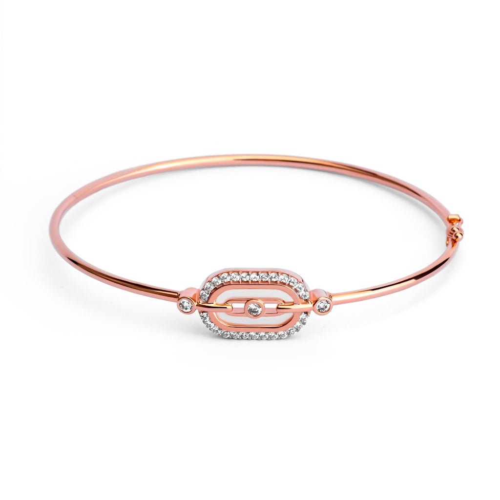 Gelang Emas 7k Lilita Gold Bangle Mother of Pearl Collection