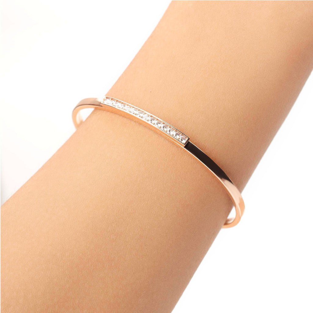 Gelang Emas 7k - Lui Gold Bangle - Luxxe 01 Collection - Juene Jewelry - Juene