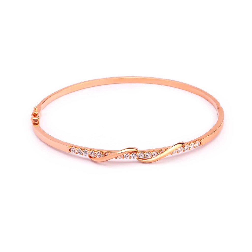 Gelang Emas 7k - Naya Gold Bangle - Adorn Collection - Juene Jewelry - Juene