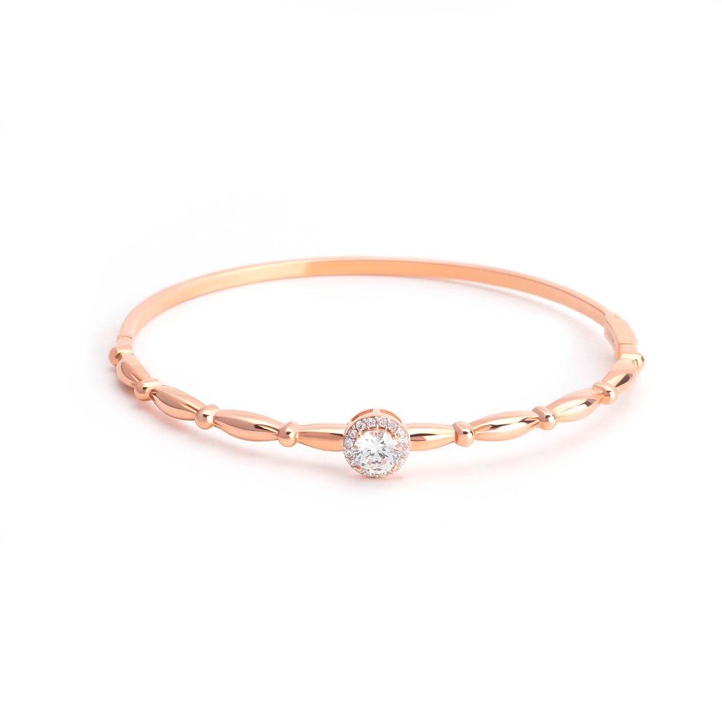 Gelang Emas 7k - Orea Gold Bangle - Dotsy Collection - Juene Jewelry - Juene