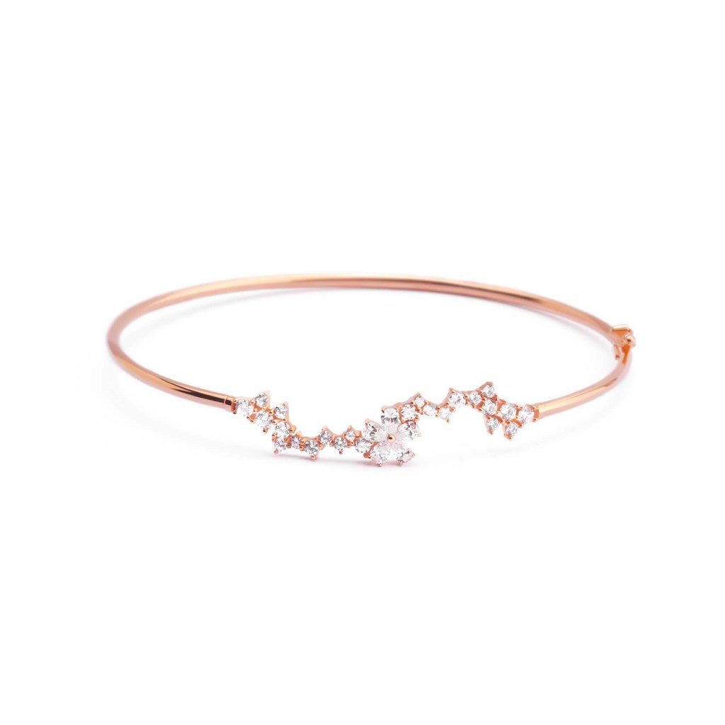 Gelang Emas 7k - Ovi Gold Bangle - Treasure Collection - Juene Jewelry - Juene