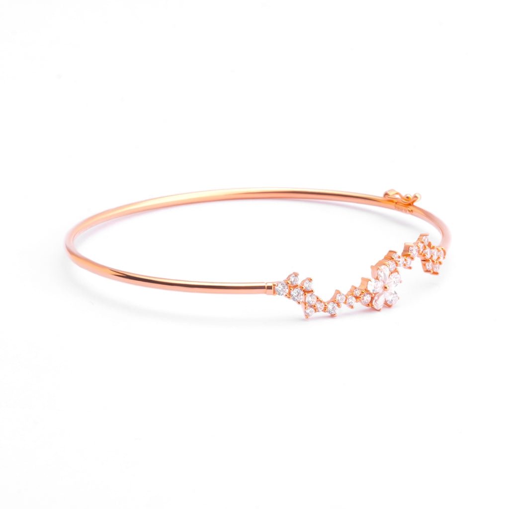 Gelang Emas 7k - Ovi Gold Bangle - Treasure Collection - Juene Jewelry - Juene