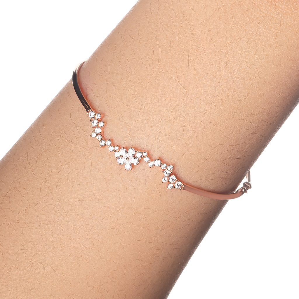 Gelang Emas 7k - Ovi Gold Bangle - Treasure Collection - Juene Jewelry - Juene