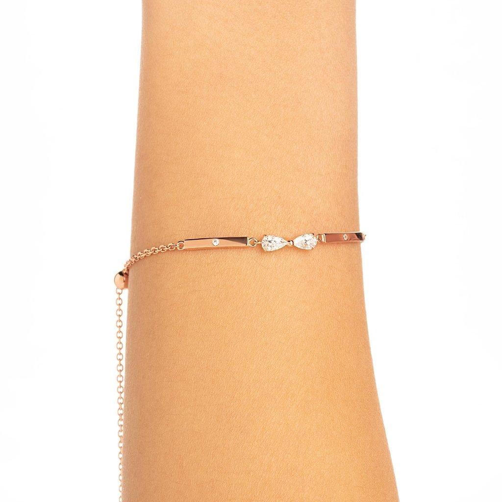 Gelang Emas 7k - Peppy Gold Bracelet - Adorn Collection - Juene Jewelry - Juene