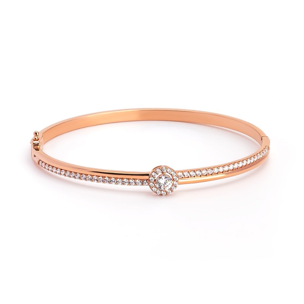 Gelang Emas 7k - Sabina Gold Bangle - Eternal Collection - Juene Jewelry - Juene