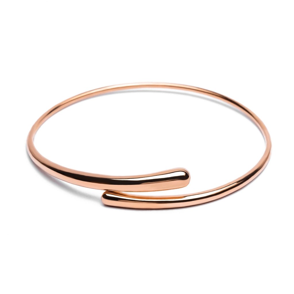 Gelang Emas 7k - Sabrina Gold Bangle - Luxia Collection - Juene Jewelry - Juene
