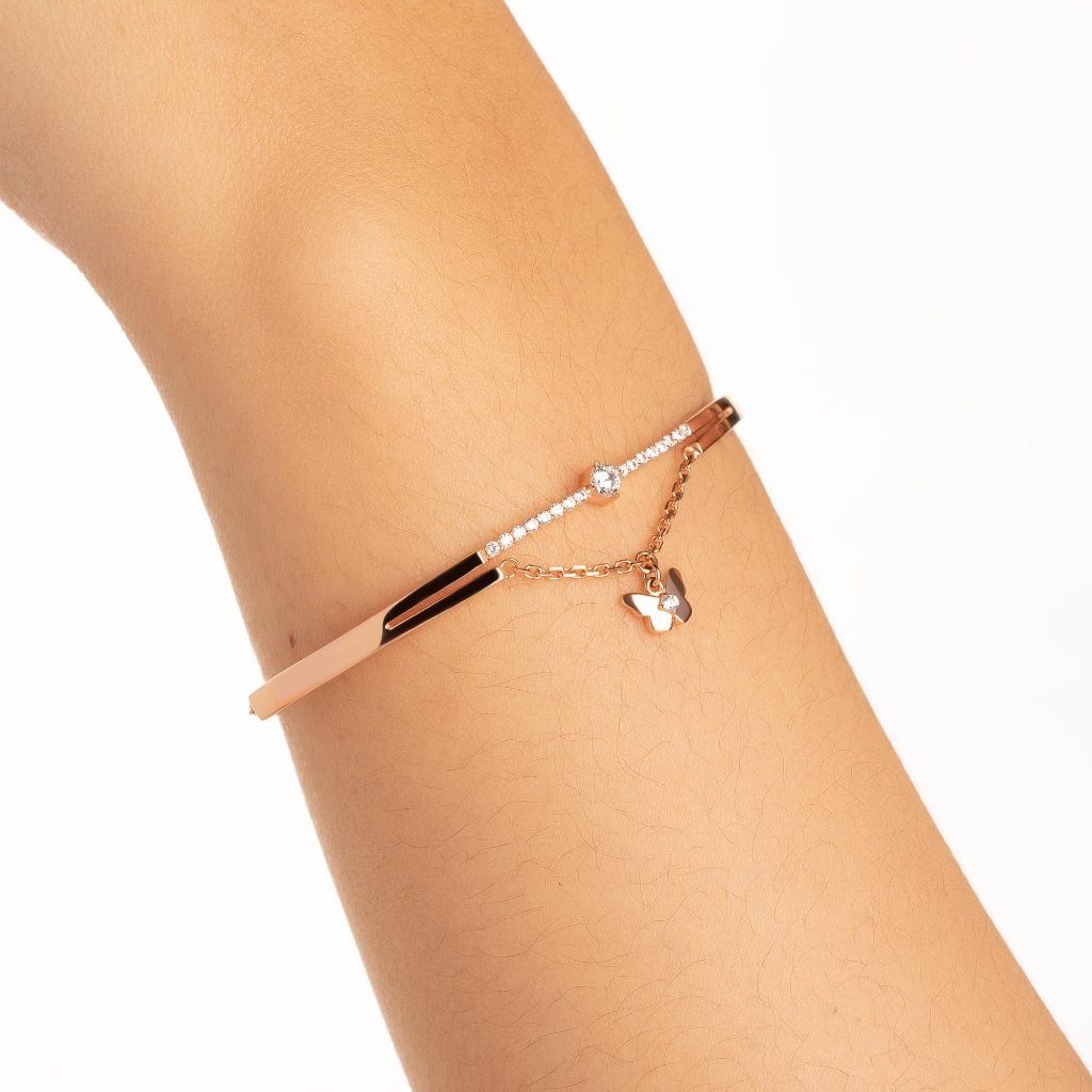 Gelang Emas 7k - Sophie Gold Bracelet - Adorn Collection - Juene Jewelry - Juene