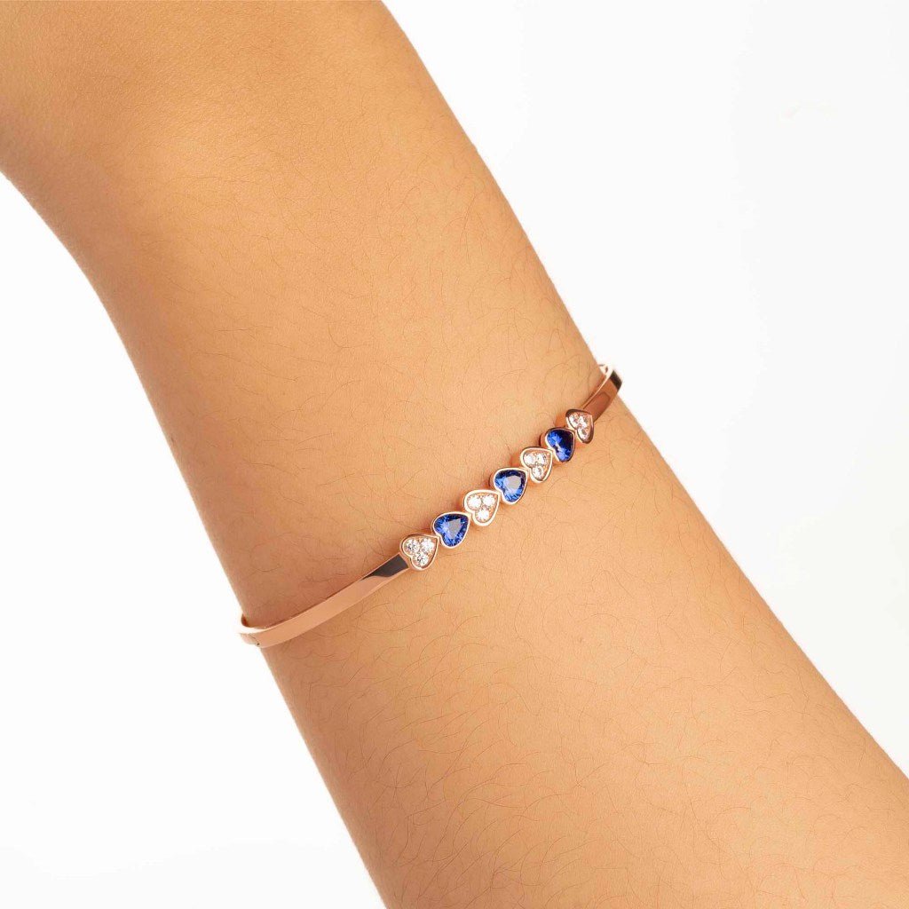Gelang Emas 7k - Syani Gold Bangle - Moonveil Collection - Juene Jewelry - Juene