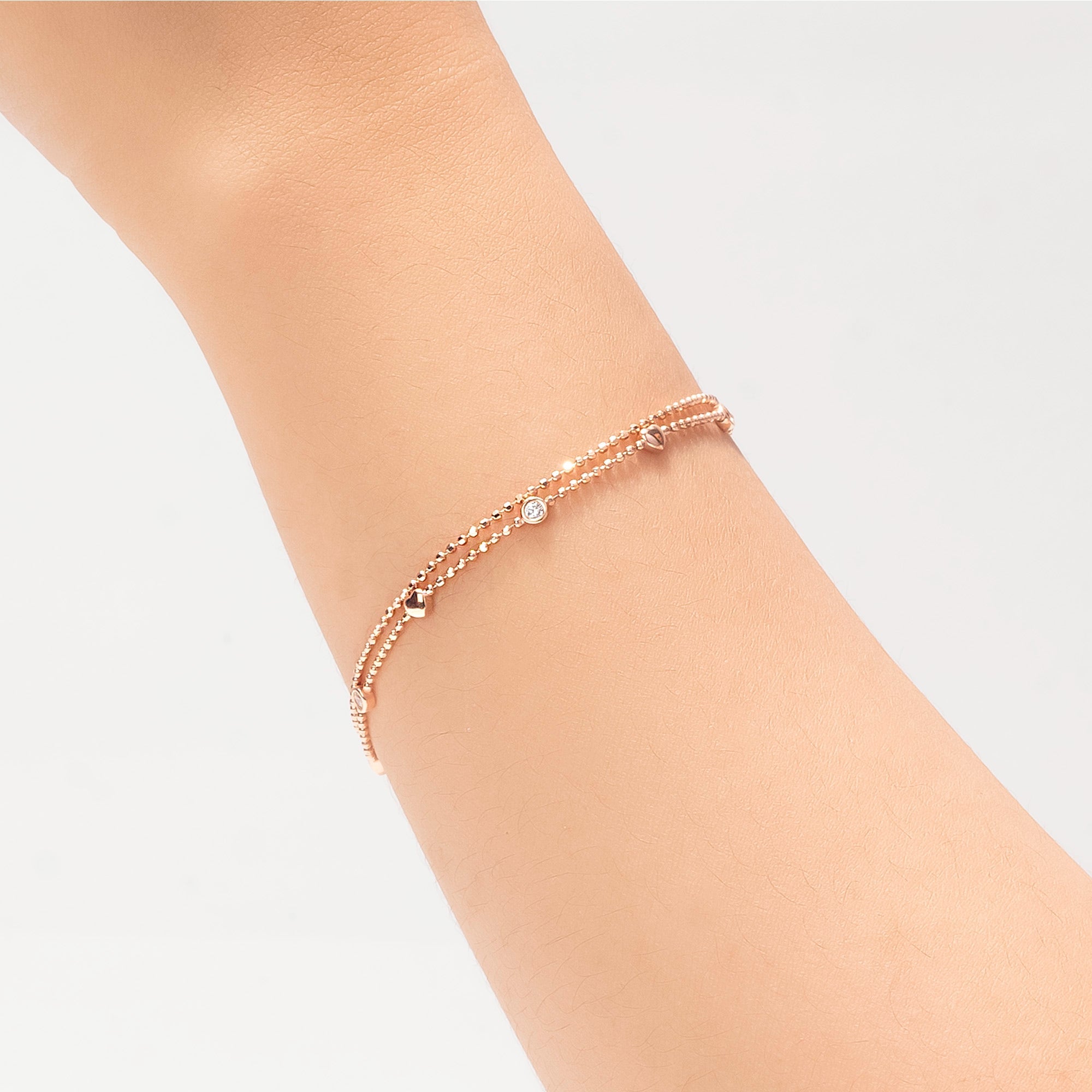 Gelang Emas 7k - Syara Gold Bracelet - Luxxe 03 Collection - Juene Jewelry - Juene