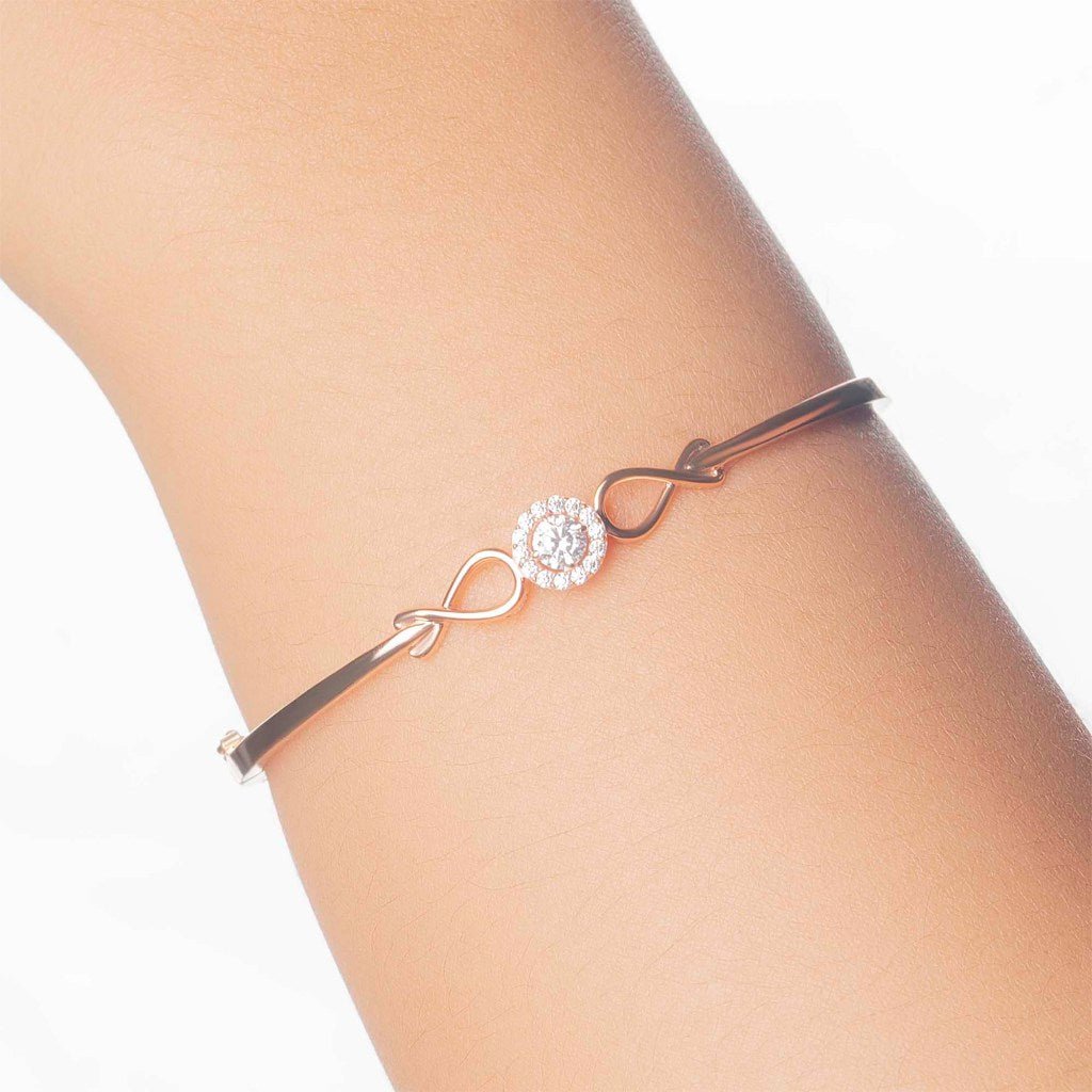 Gelang Emas 7k - Tiana Gold Bangle - Eternal Collection - Juene Jewelry - Juene