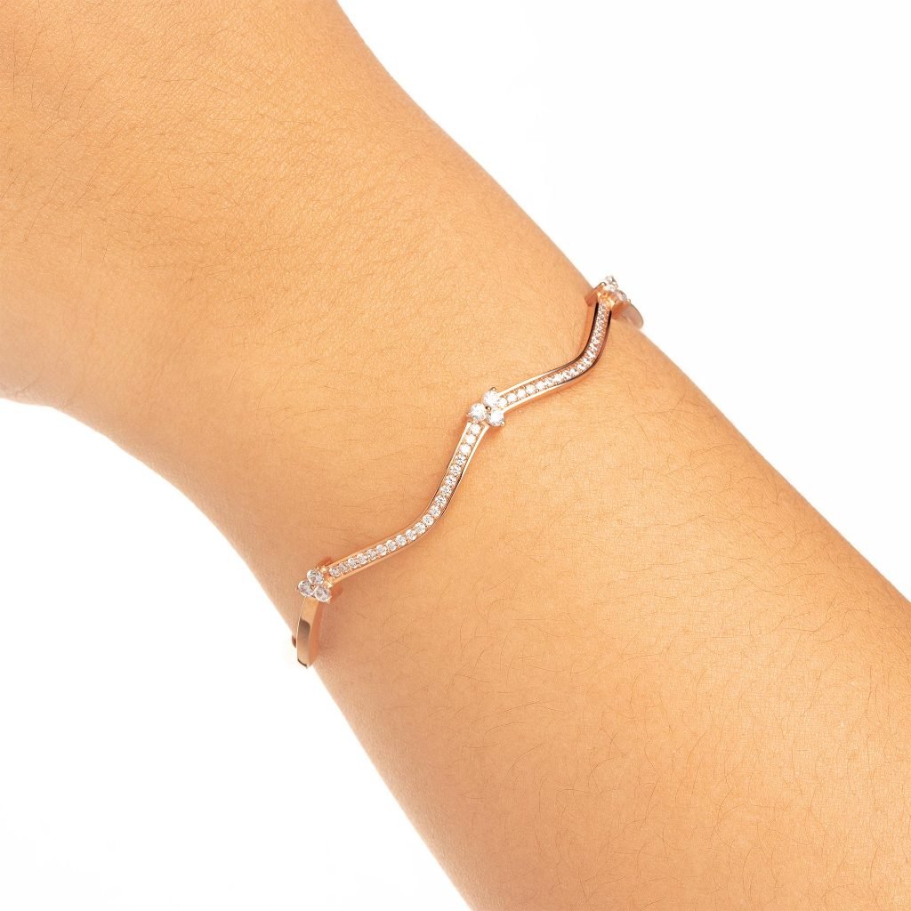 Gelang Emas 7k - Widya Gold Bangle - Adorn Collection 02 - Juene Jewelry - Juene