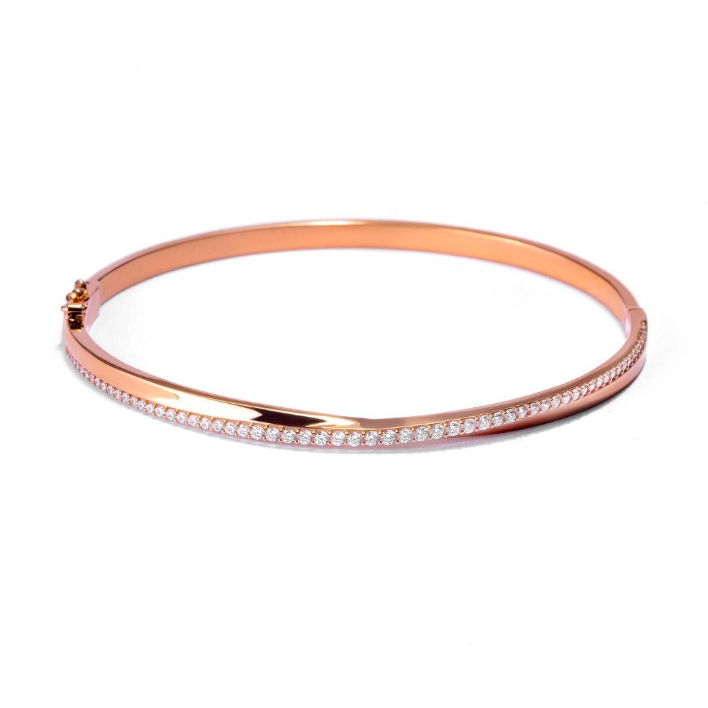 Gelang Emas 8K - Brila Gold Bangle - Brianeta Collection - Juene Jewelry - Juene