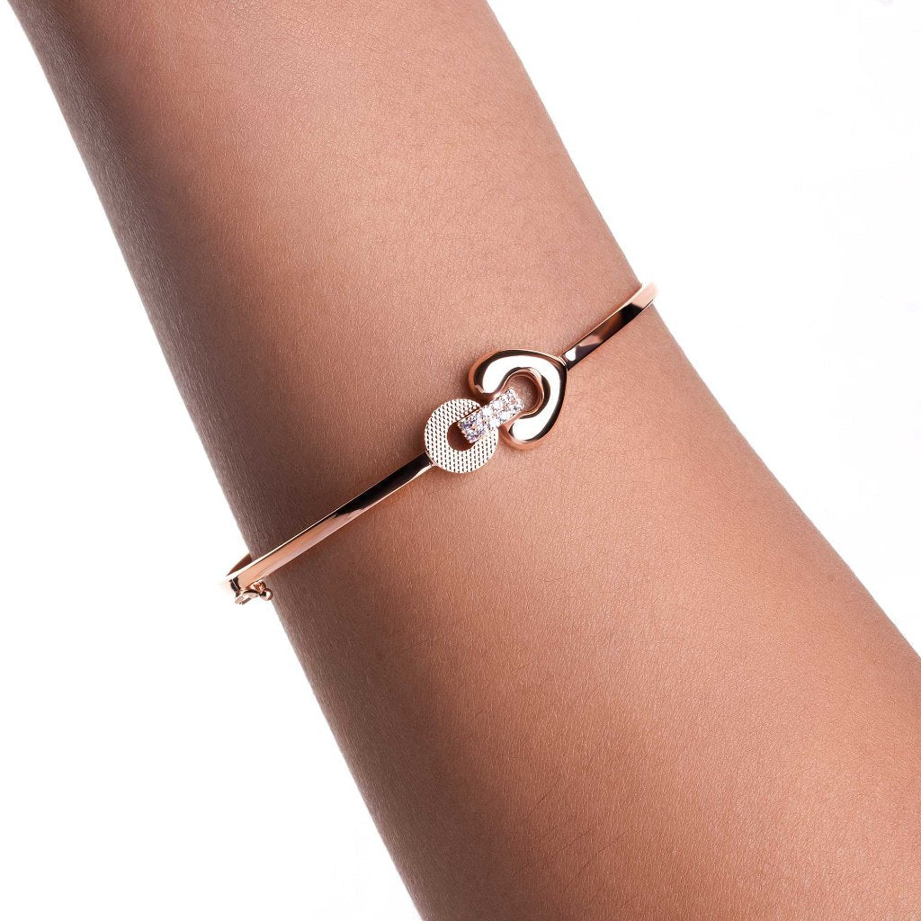 Gelang Emas 8K - Ciela Gold Bangle 03 - Terra Collection - Juene Jewelry - Juene
