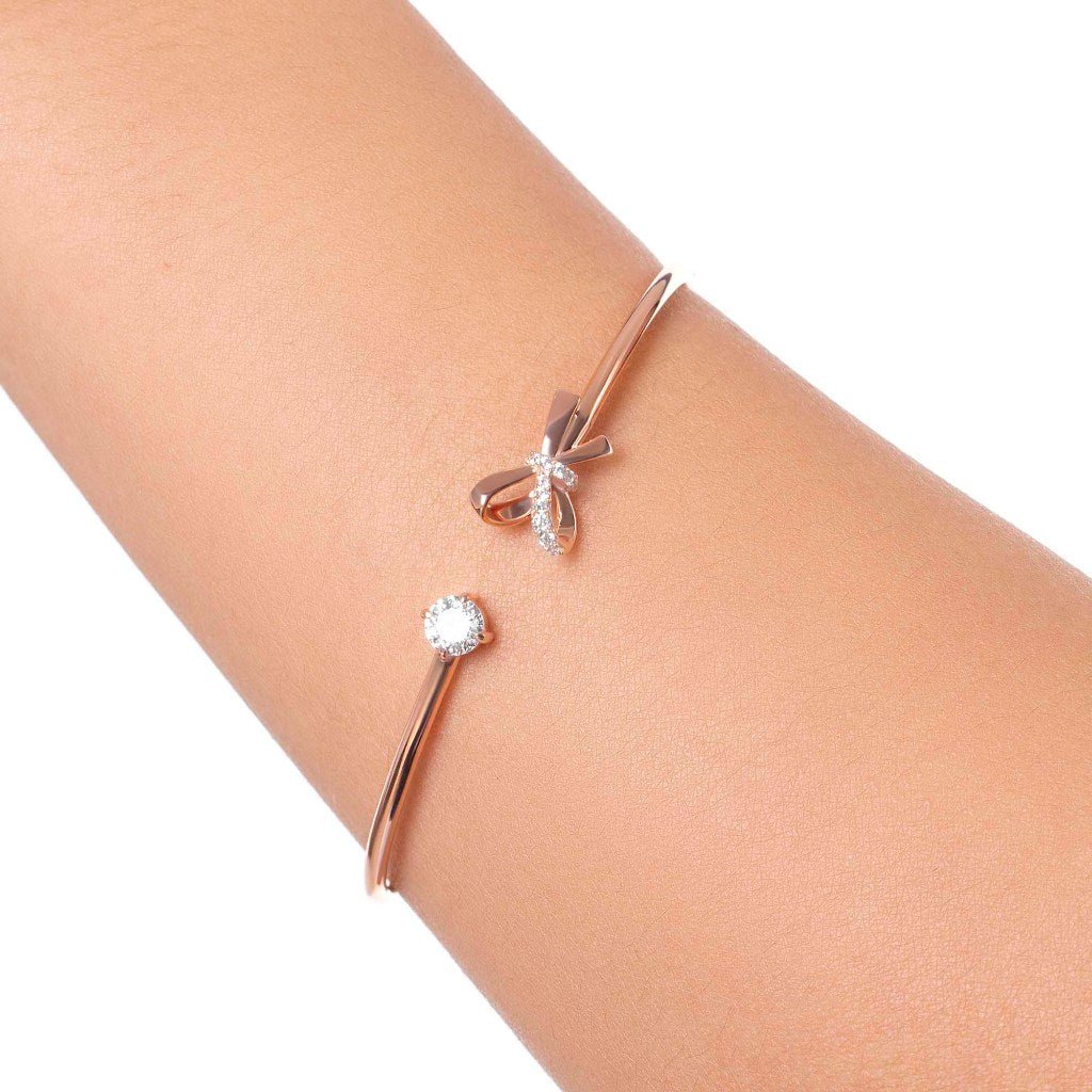 Gelang Emas 8K - Clarie Gold Bangle - Brianeta Collection - Juene Jewelry - Juene Jewelry