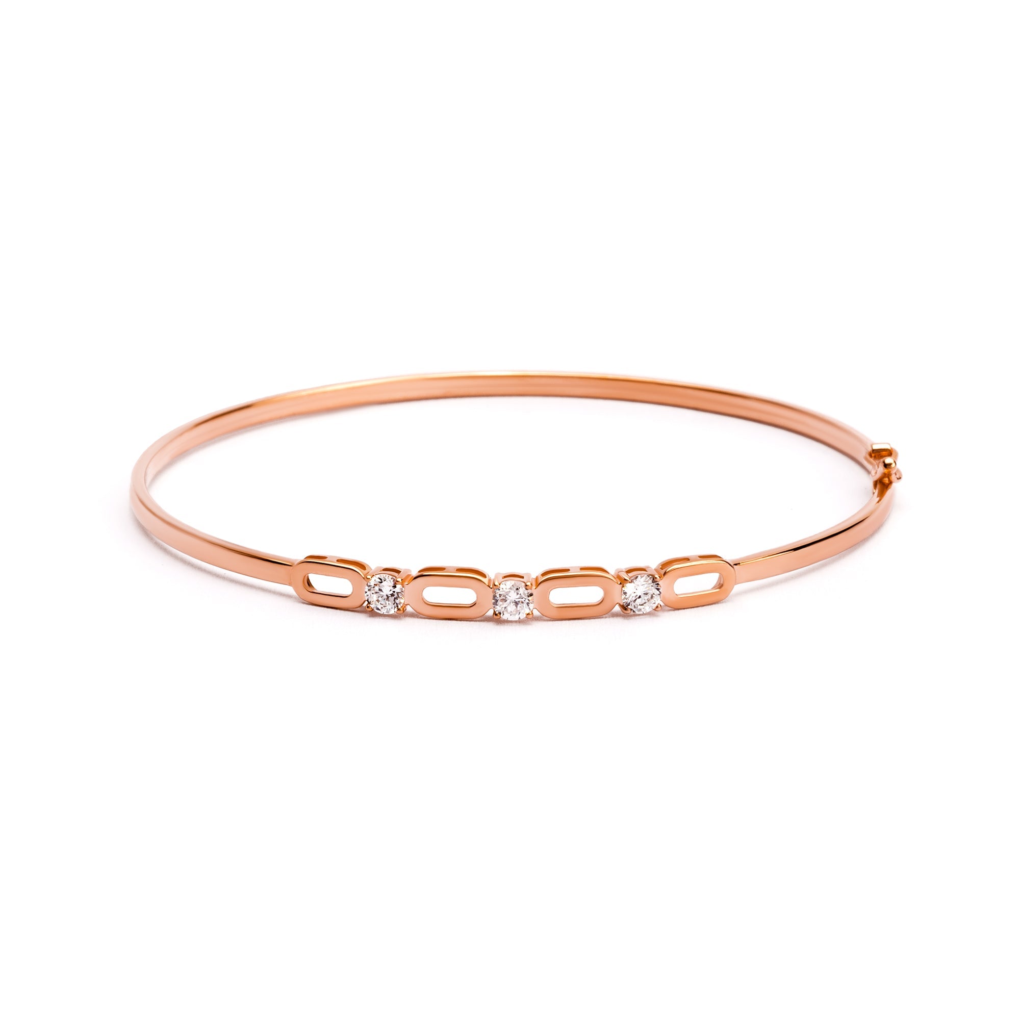 Gelang Emas 8k - Lucy Gold Bangle - Tally Collection - Juene Jewelry - Juene Jewelry