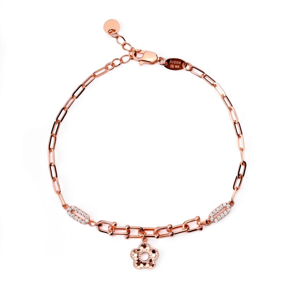 Gelang Emas 8K - Lucy Gold Bracelet - Terra Collection - Juene Jewelry - Juene