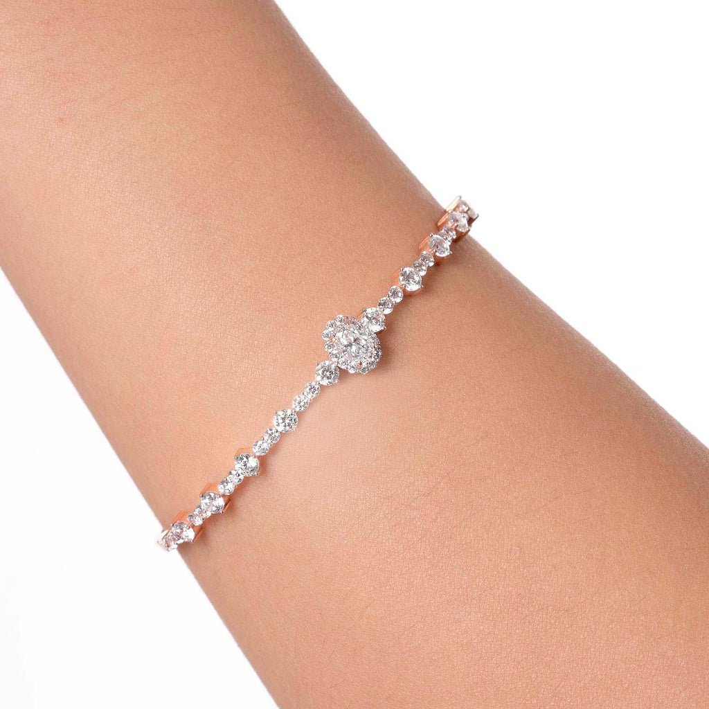 Gelang Emas 8K - Nima Gold Bangle - Brianeta Collection - Juene Jewelry - Juene Jewelry