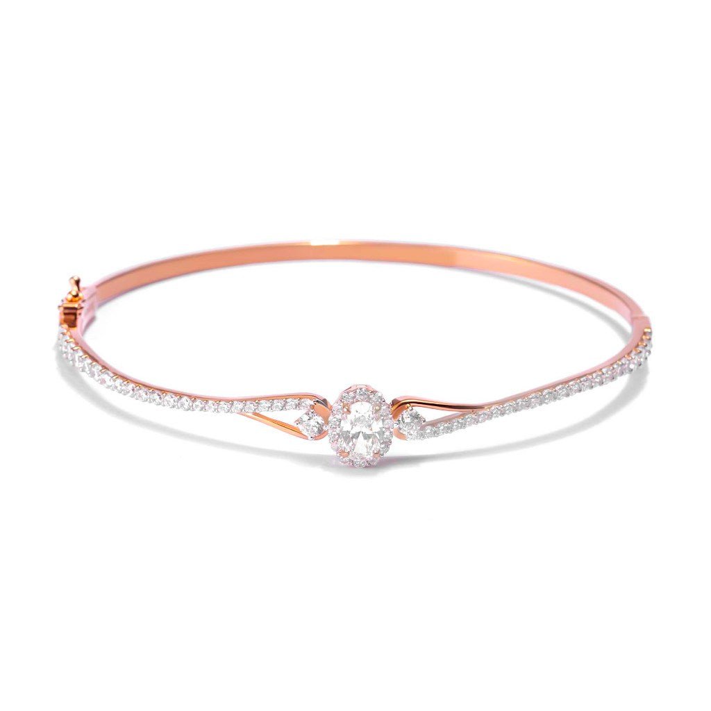 Gelang Emas 8K - Odiva Gold Bangle - Brianeta Collection - Juene Jewelry - Juene