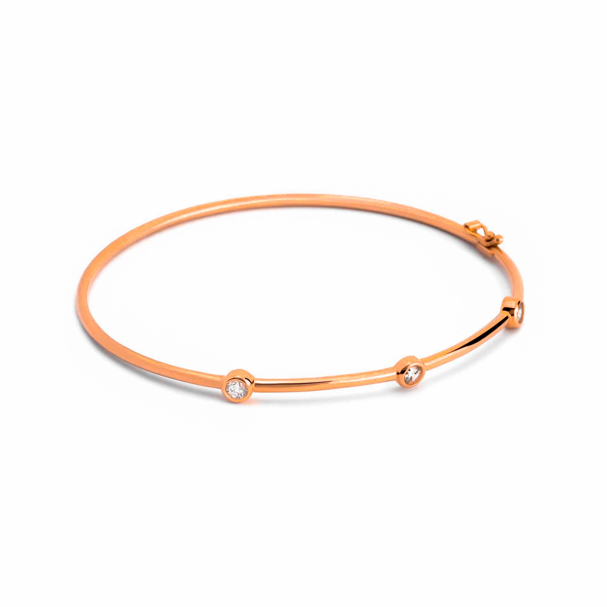 Gelang Emas 8K - Risca Gold Bangle - Veya Collection - Juene Jewelry - Juene