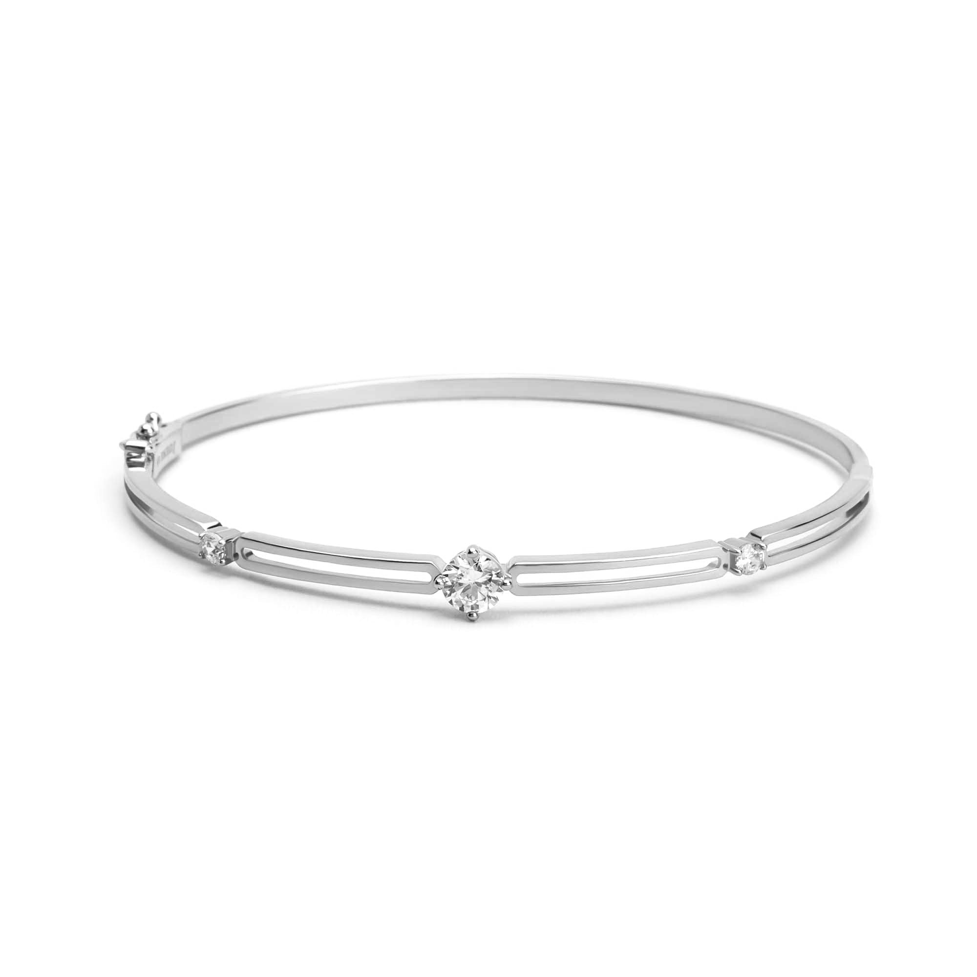 Gelang Emas 8k - Via Gold Bangle - Tally Collection - Juene Jewelry - Juene Jewelry