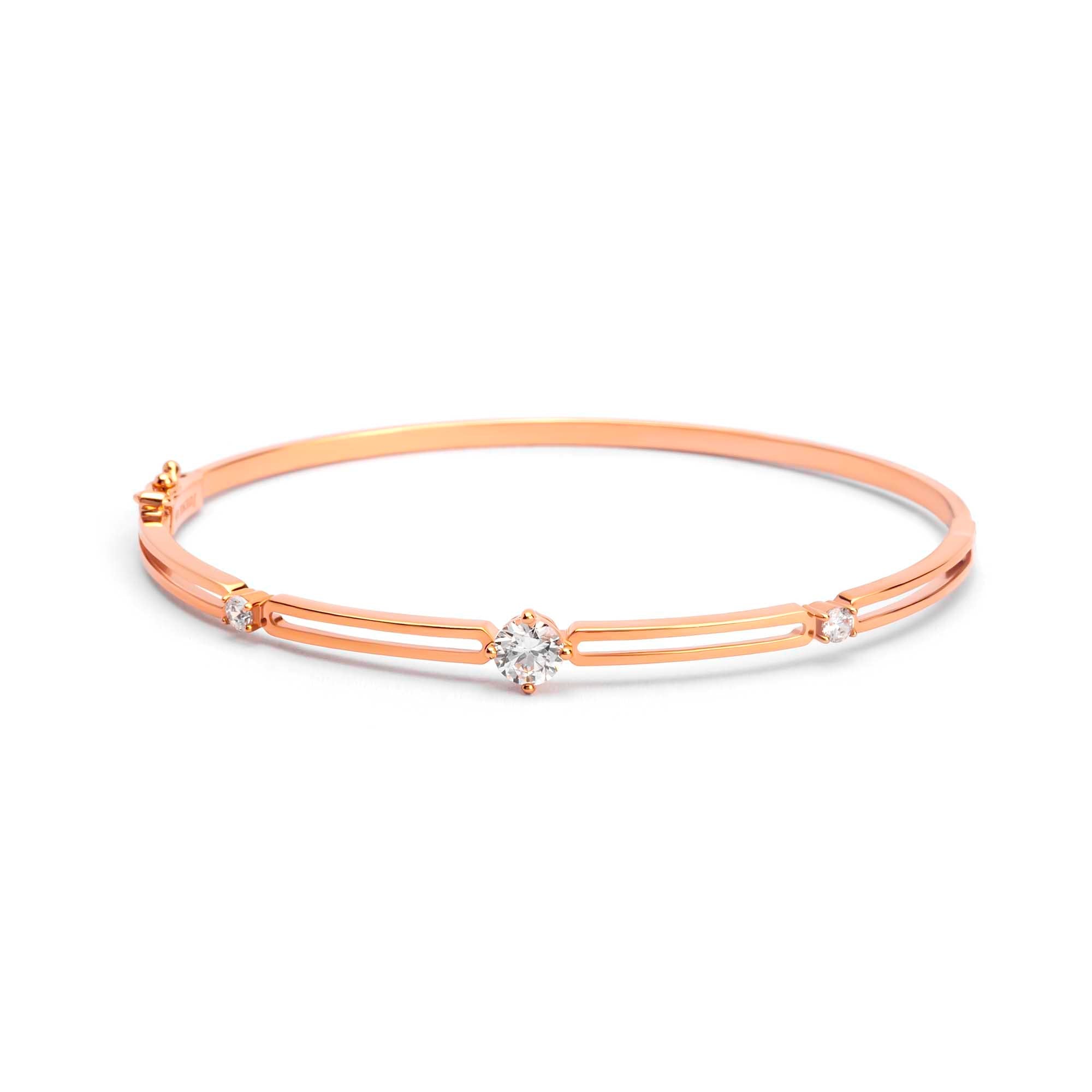 Gelang Emas 8k - Via Gold Bangle - Tally Collection - Juene Jewelry - Juene Jewelry