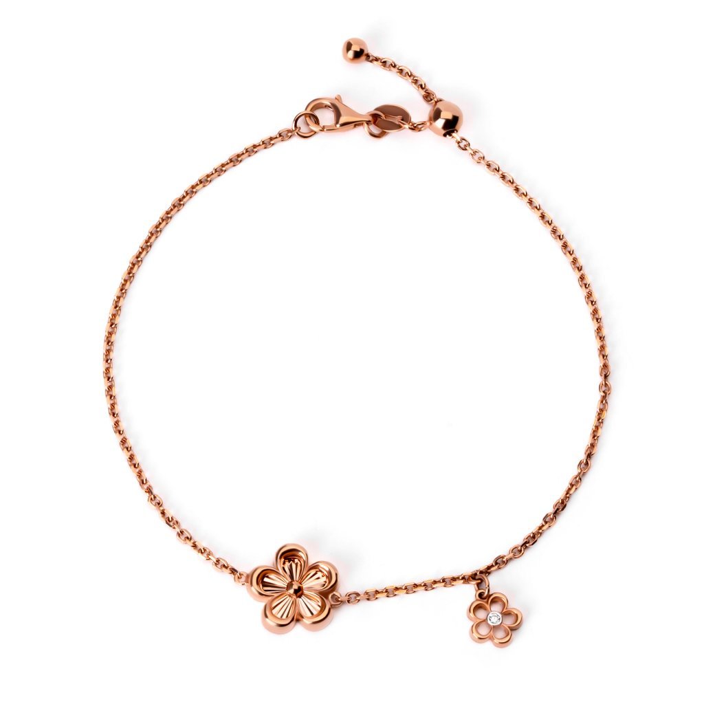 Gelang Serut 8K - Carla Gold Bracelet 01 - Viviene Collection - Juene Jewelry - Juene