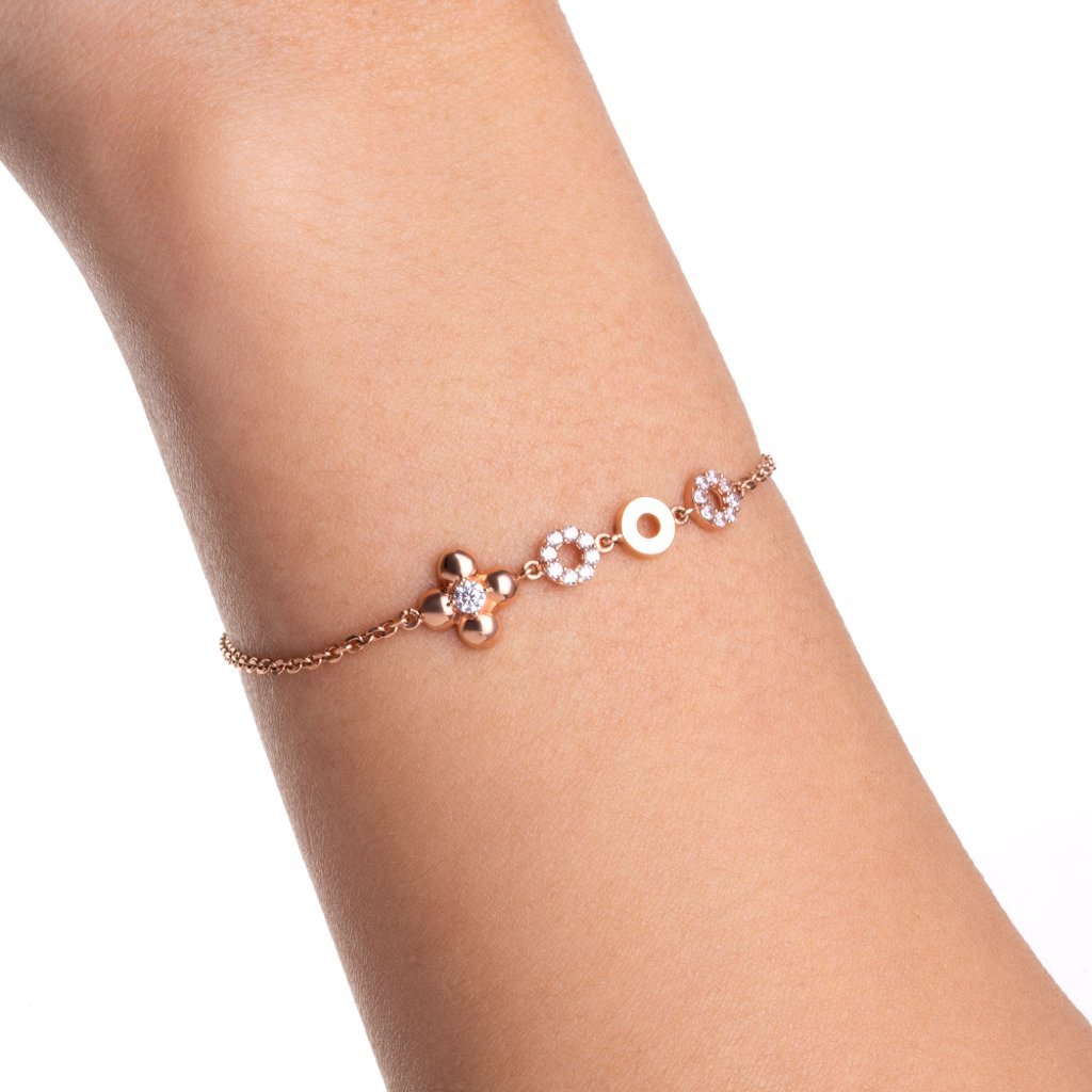 Gelang Serut 8K - Raia Gold Bracelet - Viviene Collection - Juene Jewelry - Juene