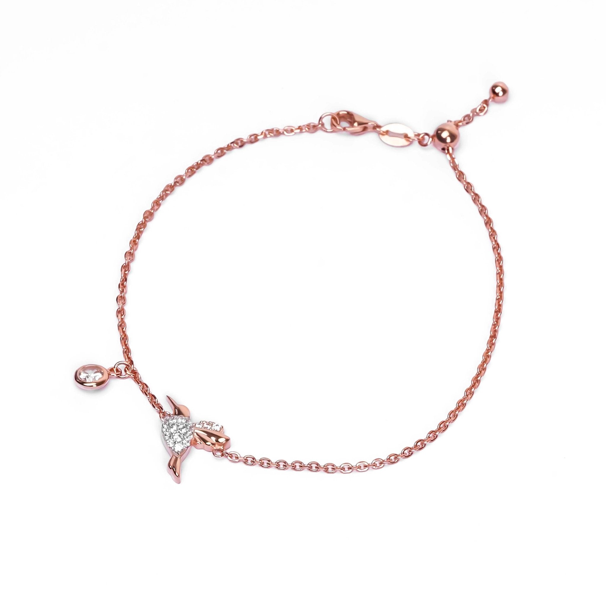 Gelang Serut Emas 7k - Birdy Gold Bracelet - Garden Collection - Juene Jewelry - Juene