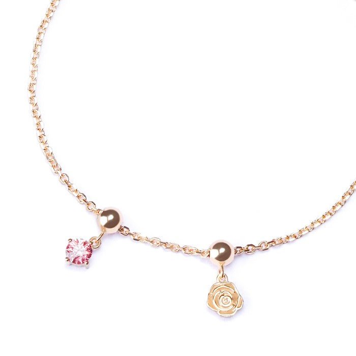 Gelang Serut Emas 7k - Blushing Rose Gold Bracelet - The Shades Collection - Juene Jewelry