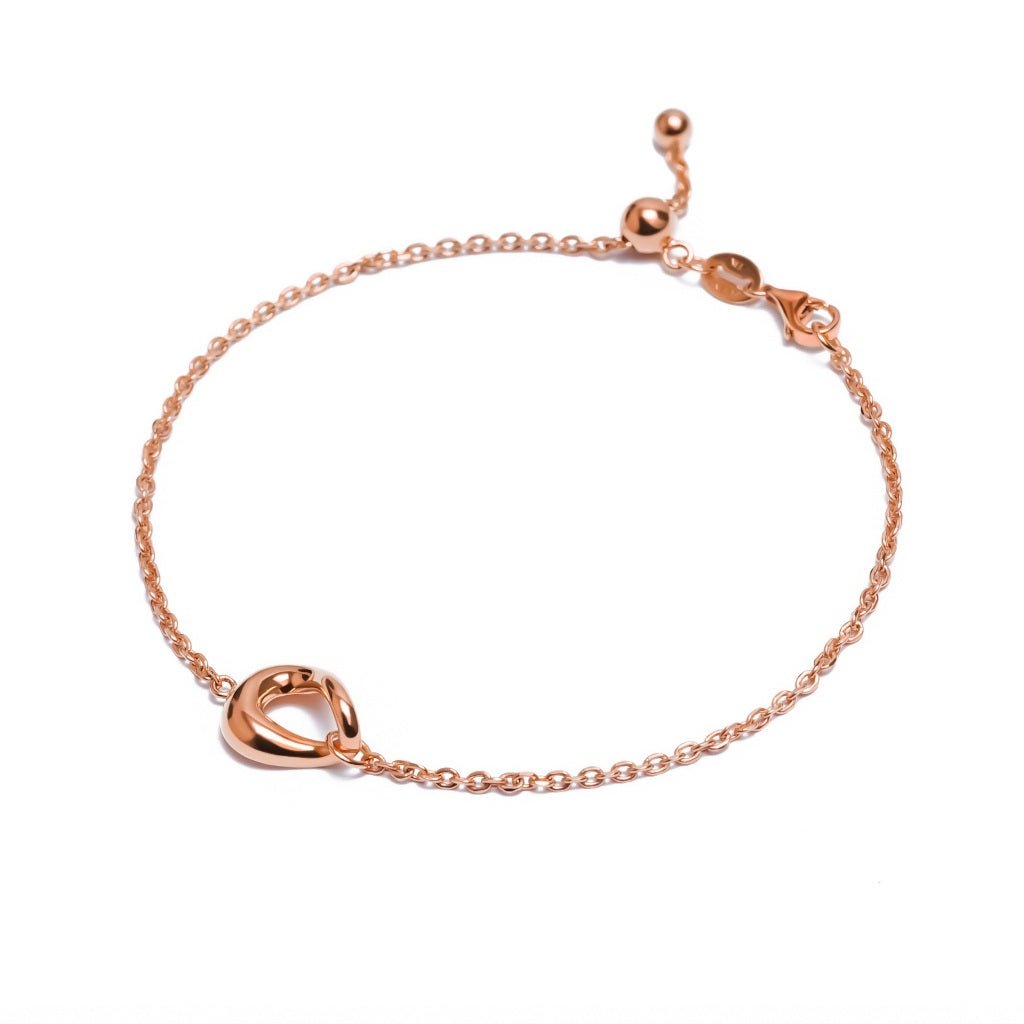 Gelang Serut Emas 7k - Circla Gold Bracelet - Luxia Collection - Juene Jewelry - Juene