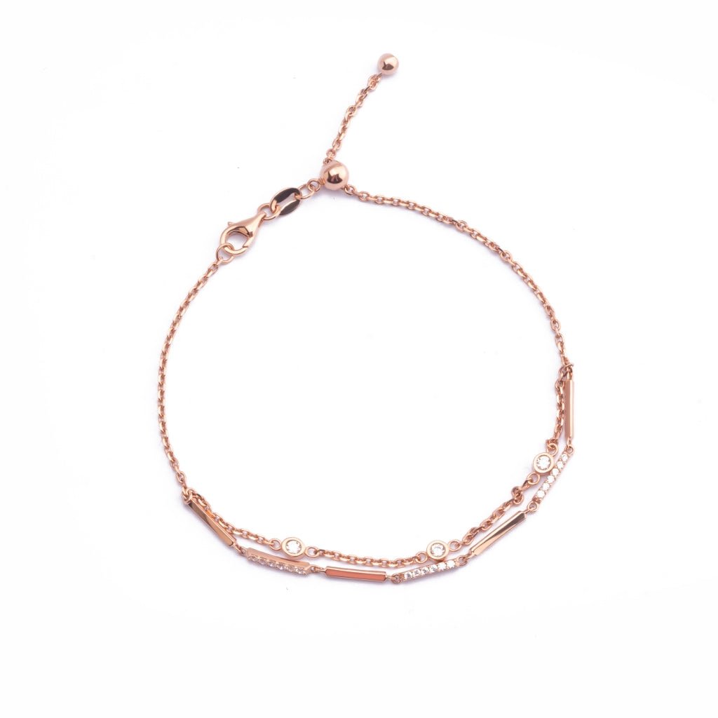 Gelang Serut Emas 7k - Faye Gold Bracelet - Treasure Collection - Juene Jewelry - Juene
