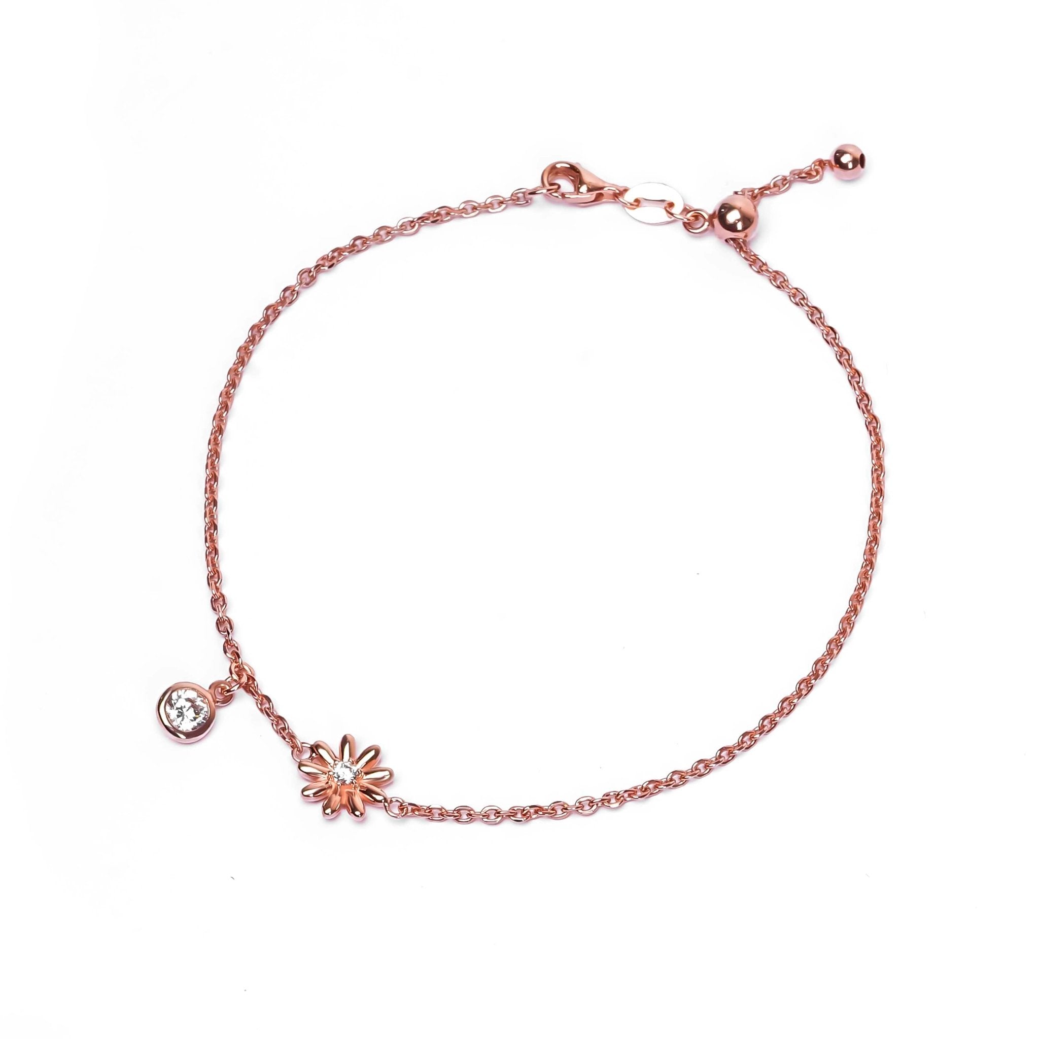 Gelang Serut Emas 7k - Floria Gold Bracelet - Garden Collection - Juene Jewelry - Juene