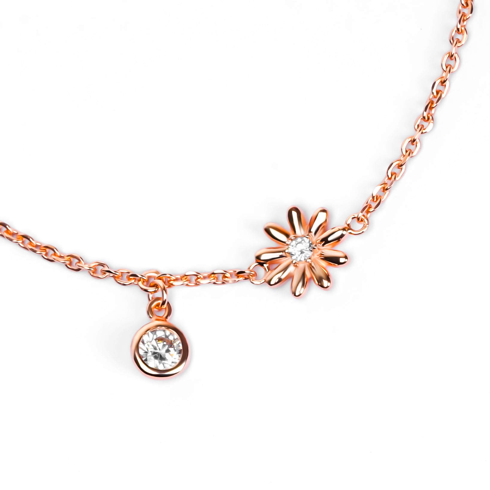 Gelang Serut Emas 7k - Floria Gold Bracelet - Garden Collection - Juene Jewelry - Juene