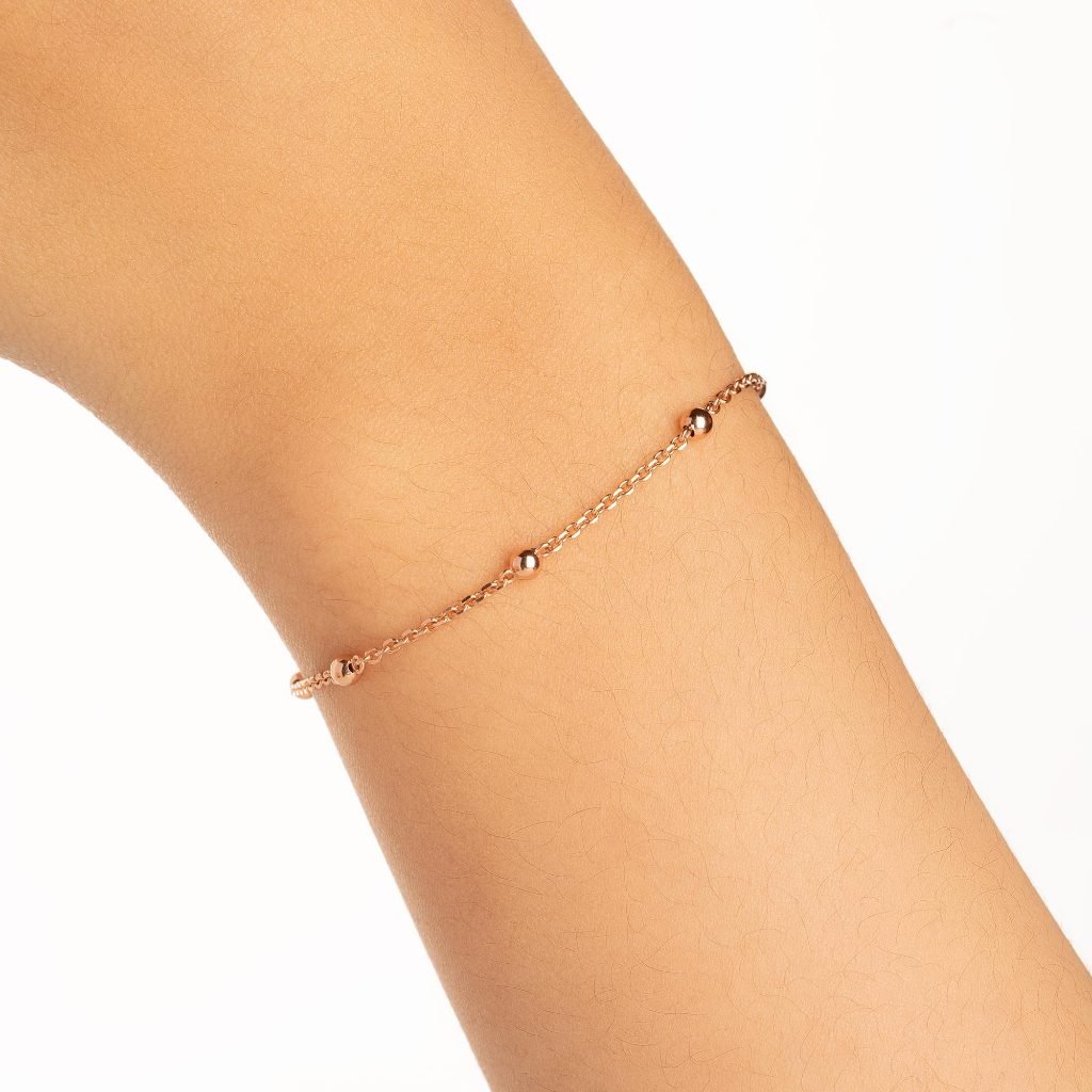 Gelang Serut Emas 7k - Inka Gold Bracelet - Velina Collection - Juene Jewelry - Juene