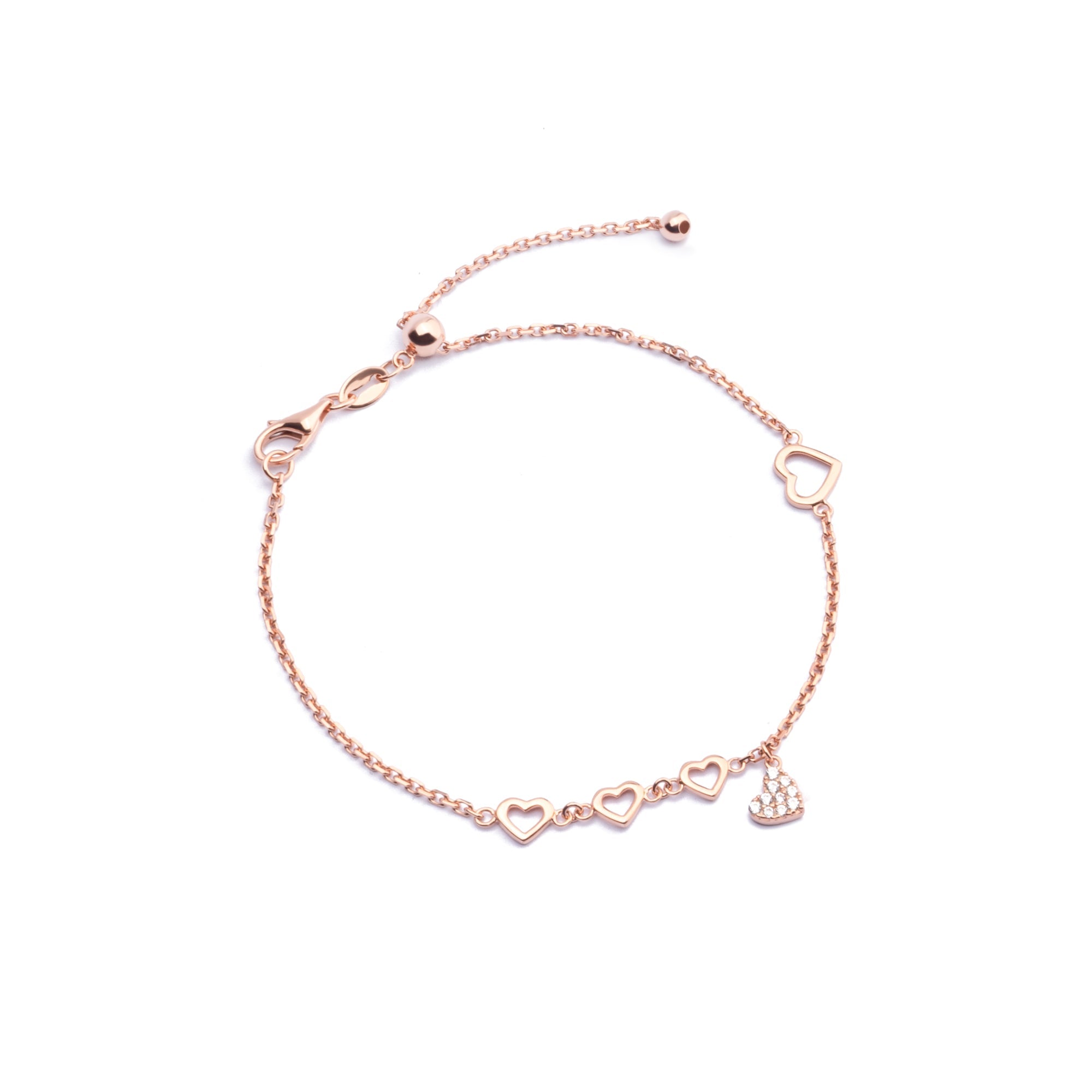 Gelang Serut Emas 7k - Loveable Gold Bracelet - Treasure Collection - Juene Jewelry - Juene