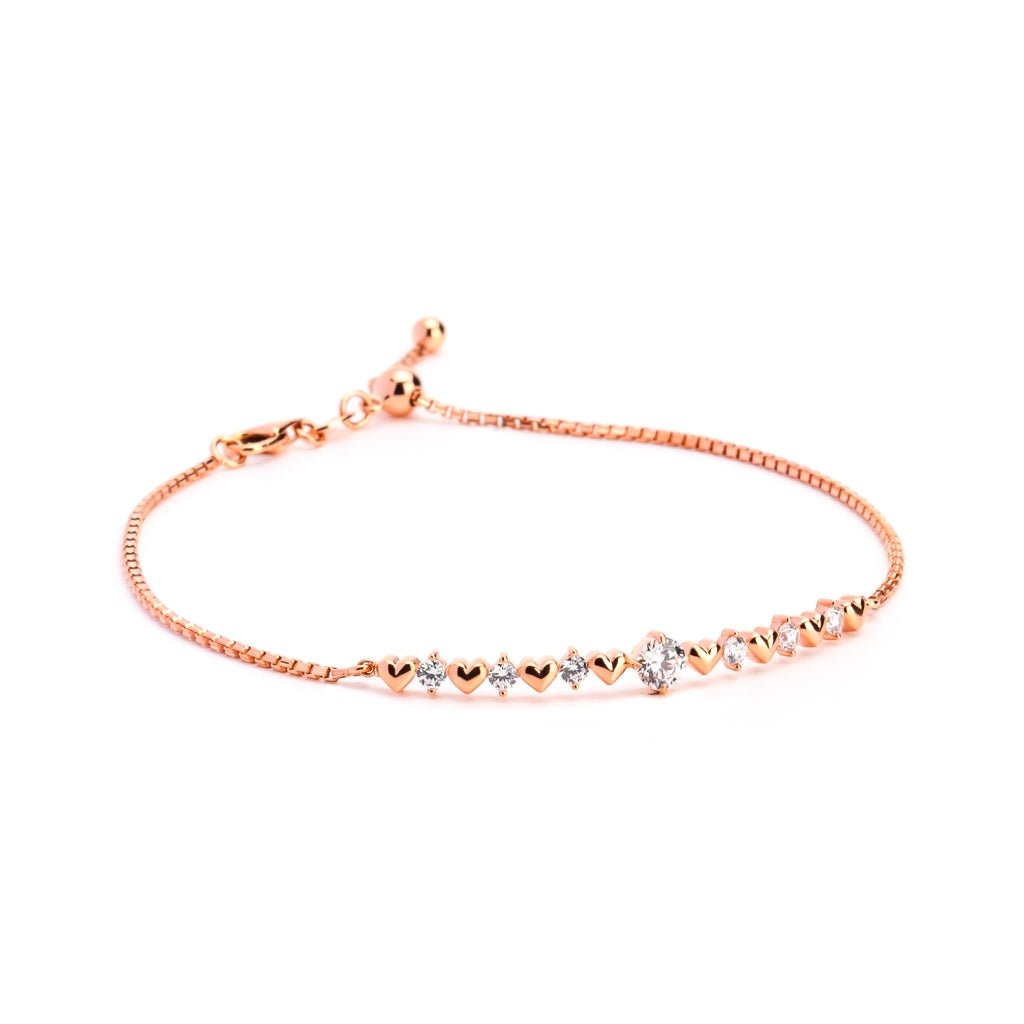 Gelang Serut Emas 7k - Lovia Gold Bracelet - Eternal Collection - Juene Jewelry - Juene
