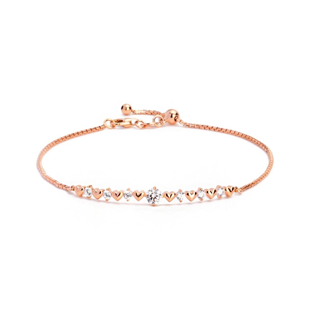 Gelang Serut Emas 7k - Lovia Gold Bracelet - Eternal Collection - Juene Jewelry - Juene