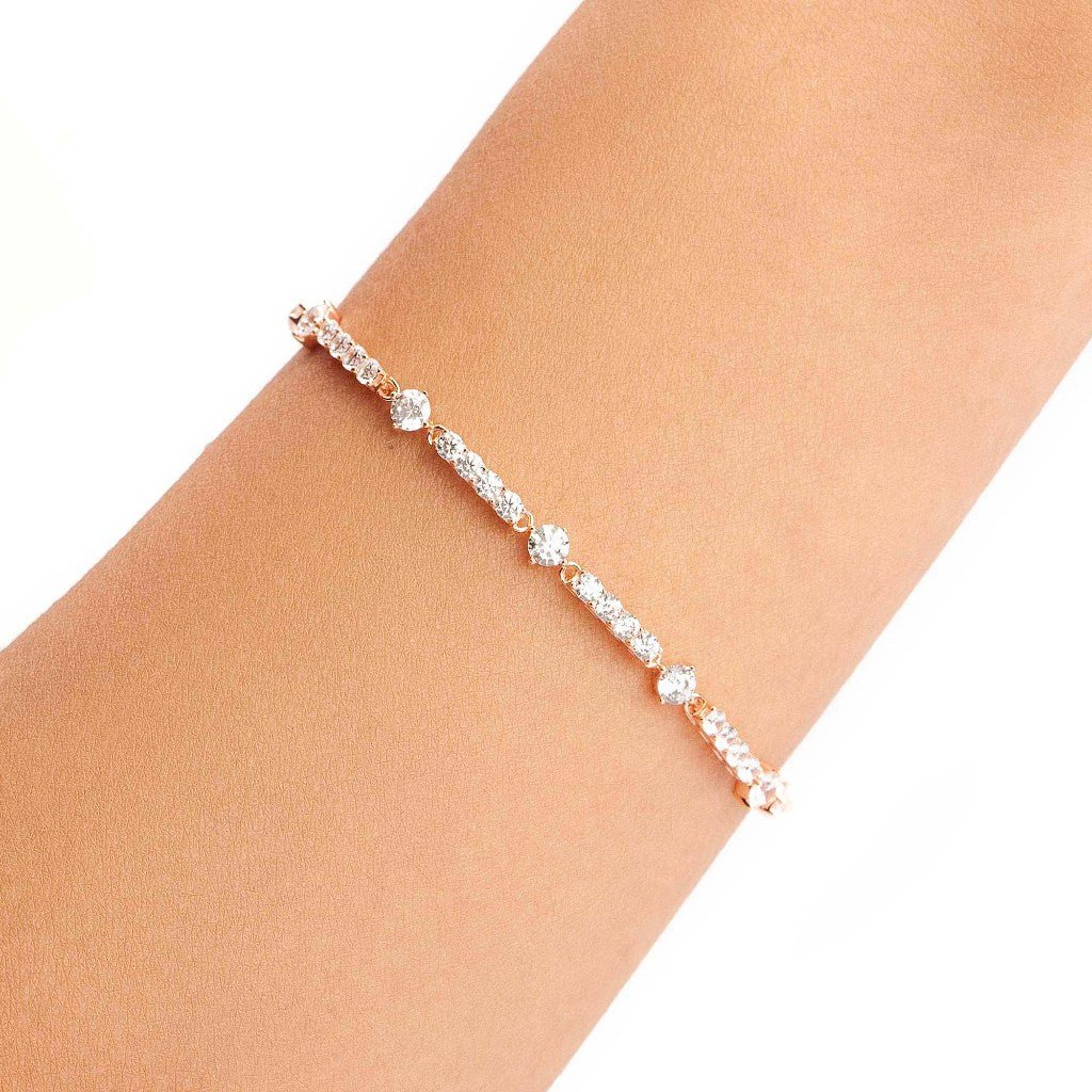 Gelang Serut Emas 7k - Miya Gold Bracelet - Avelia Collection - Juene Jewelry - Juene