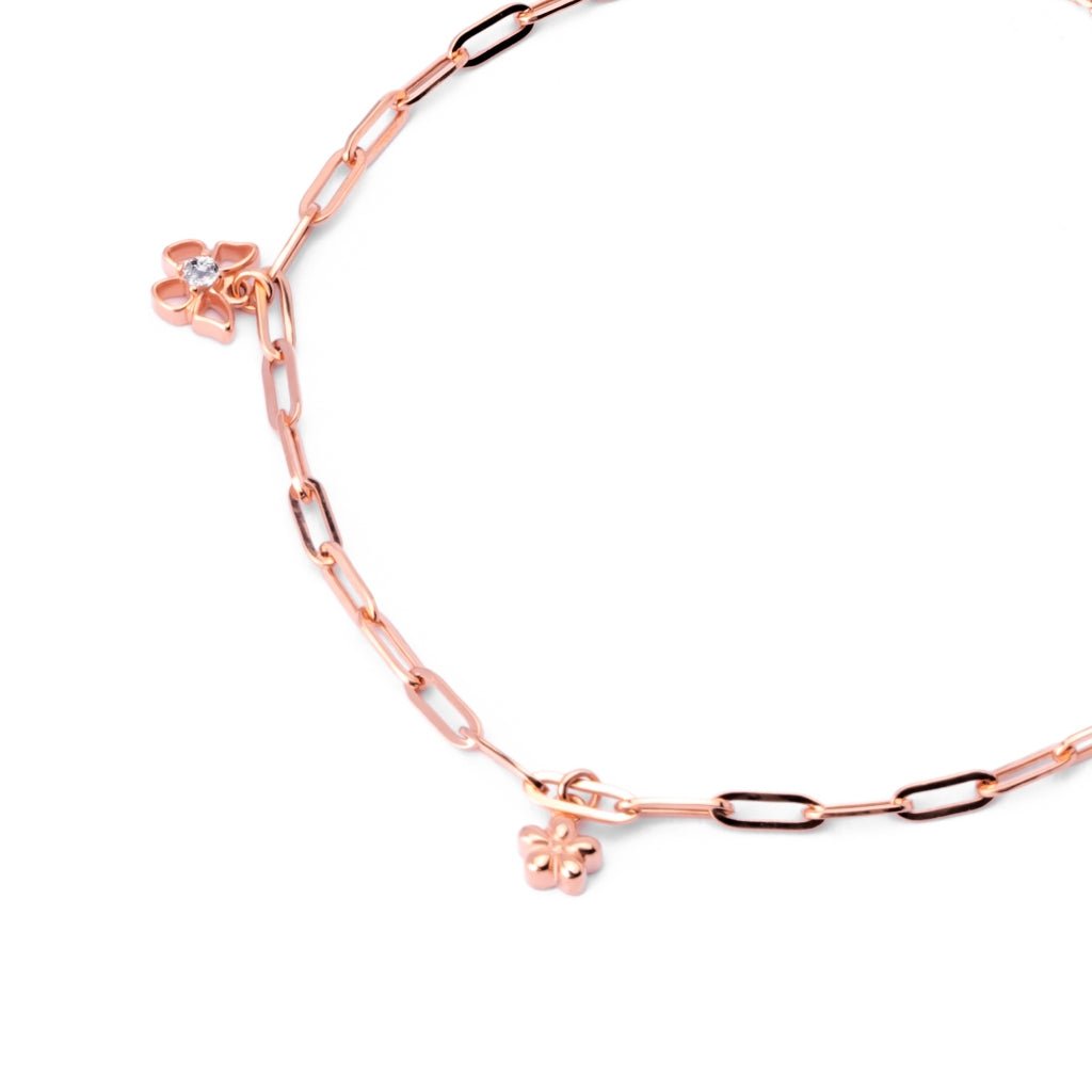 Gelang Serut Emas 7k - Ruby Gold Bracelet - Treasure Collection - Juene Jewelry - Juene