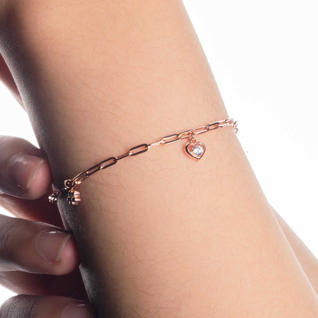 Gelang Serut Emas 7k - Ruby Gold Bracelet - Treasure Collection - Juene Jewelry - Juene