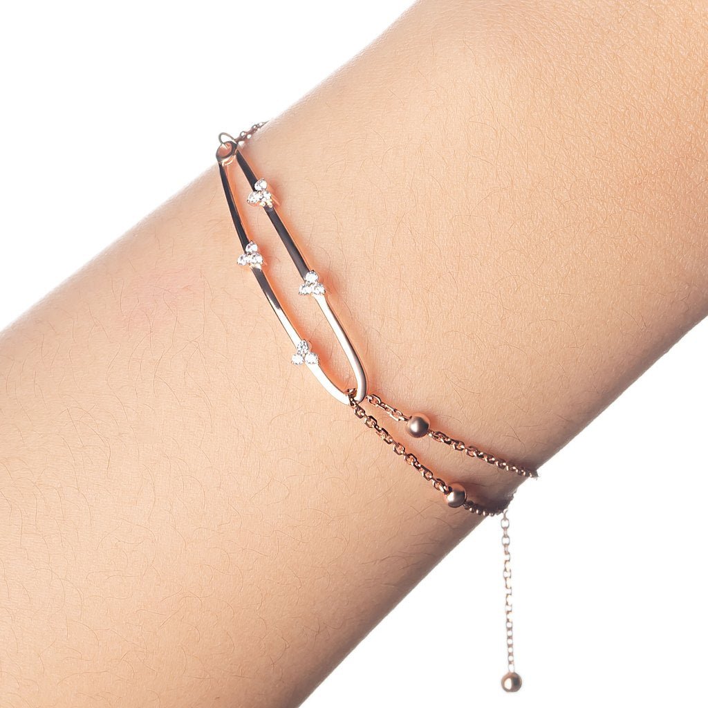 Gelang Serut Emas 7k - Sanatha Gold Bracelet - Treasure Collection - Juene Jewelry - Juene
