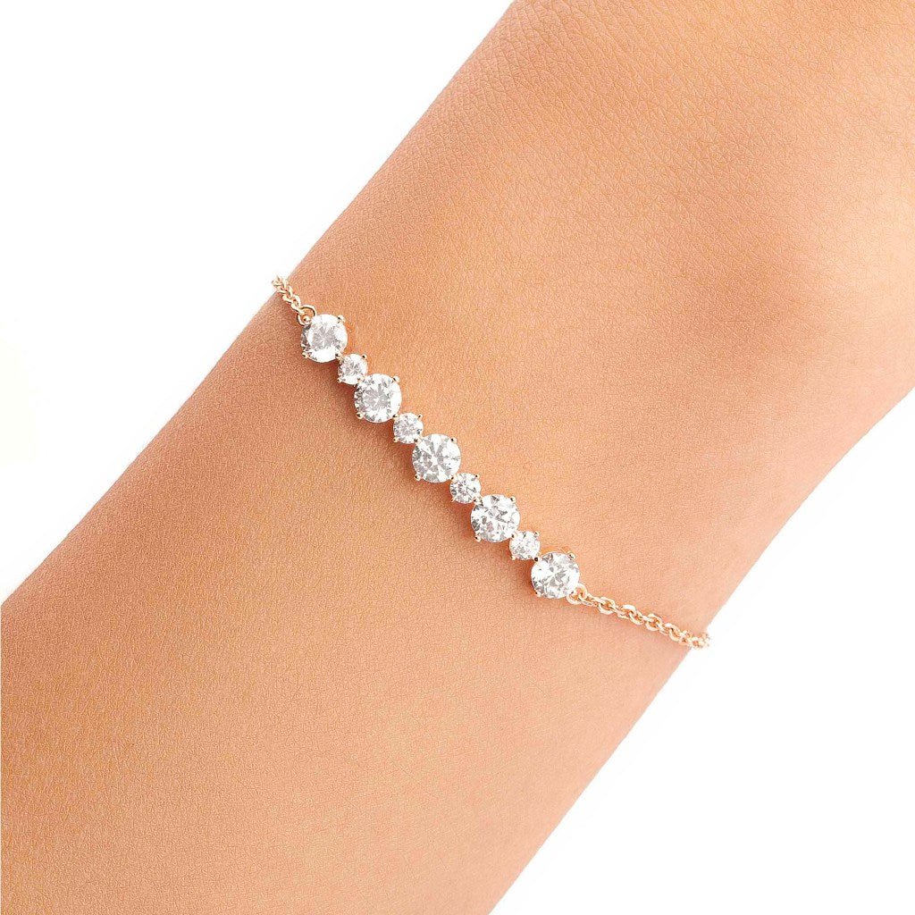 Gelang Serut Emas 7k - Serra Gold Bracelet - Avelia Collection - Juene Jewelry - Juene