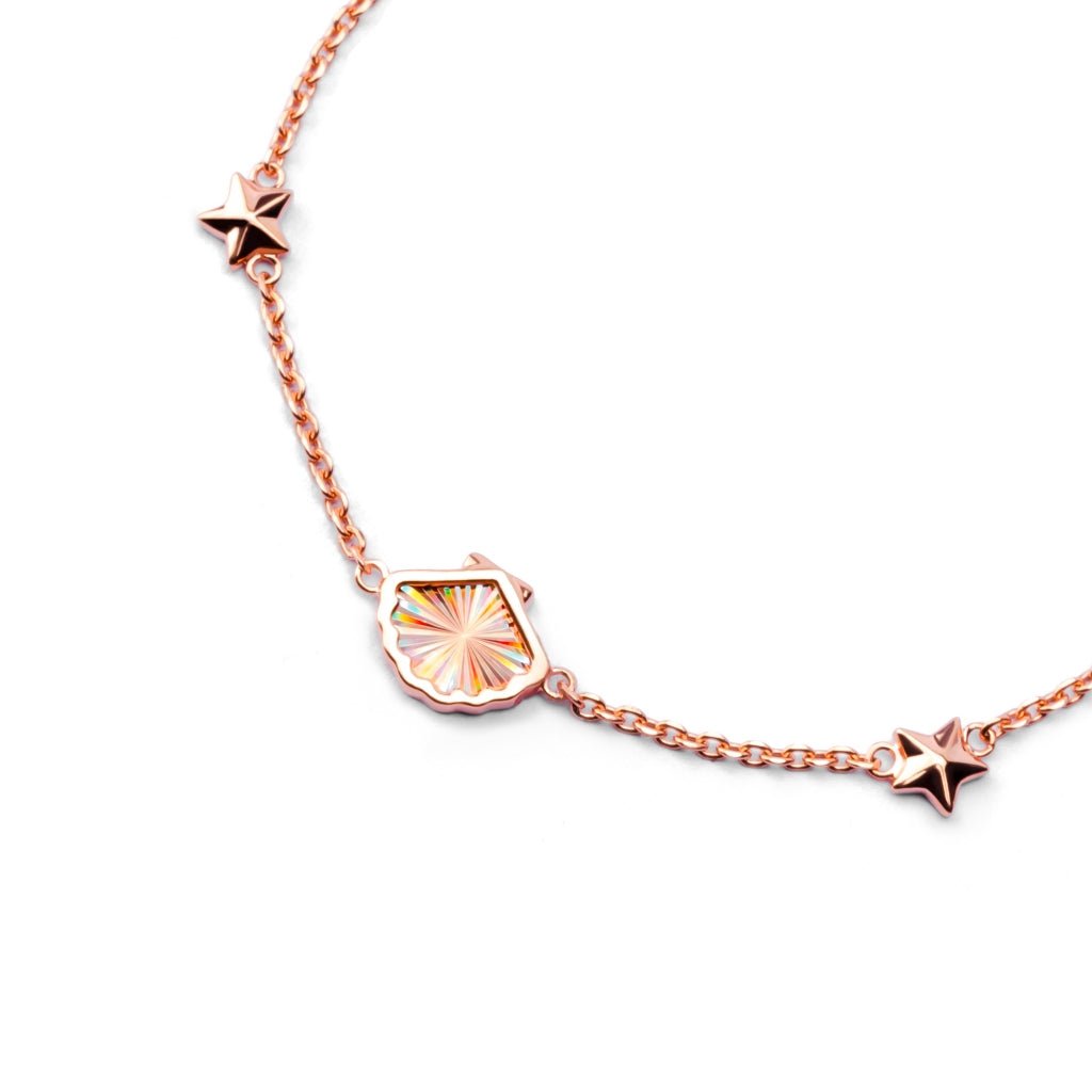 Gelang Serut Emas 7k - Shell Gold Bracelet - Lumina Collection - Juene Jewelry - Juene