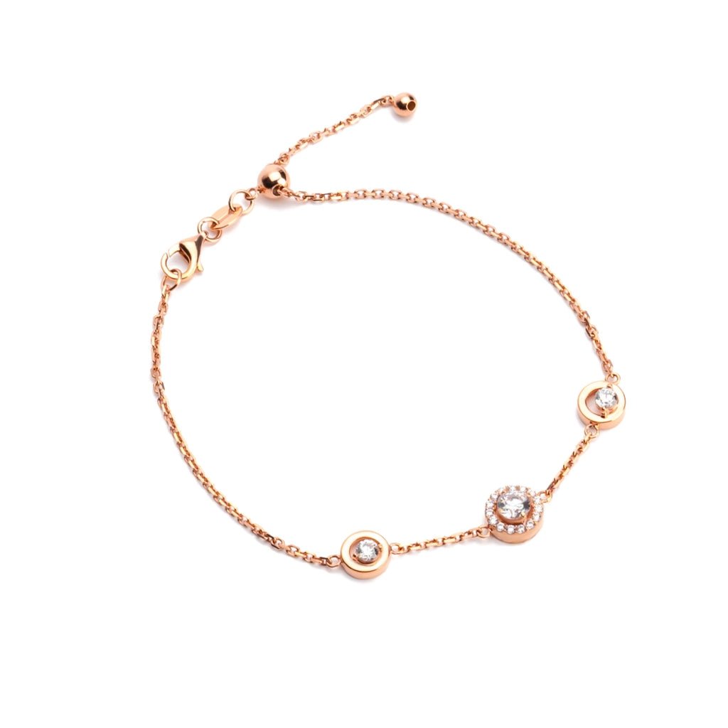 Gelang Serut Emas 7k - Siena Gold Bracelet - Eternal Collection - Juene Jewelry - Juene