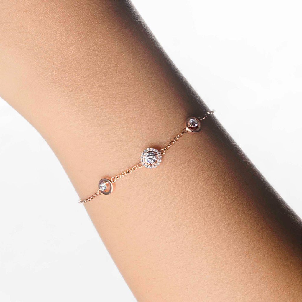 Gelang Serut Emas 7k - Siena Gold Bracelet - Eternal Collection - Juene Jewelry - Juene